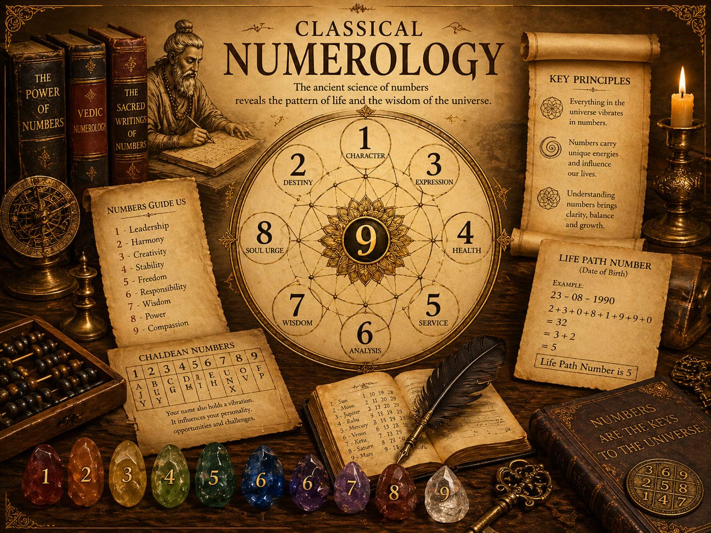 The Numbers that Changed History: The role of Numerology behind Great Events
