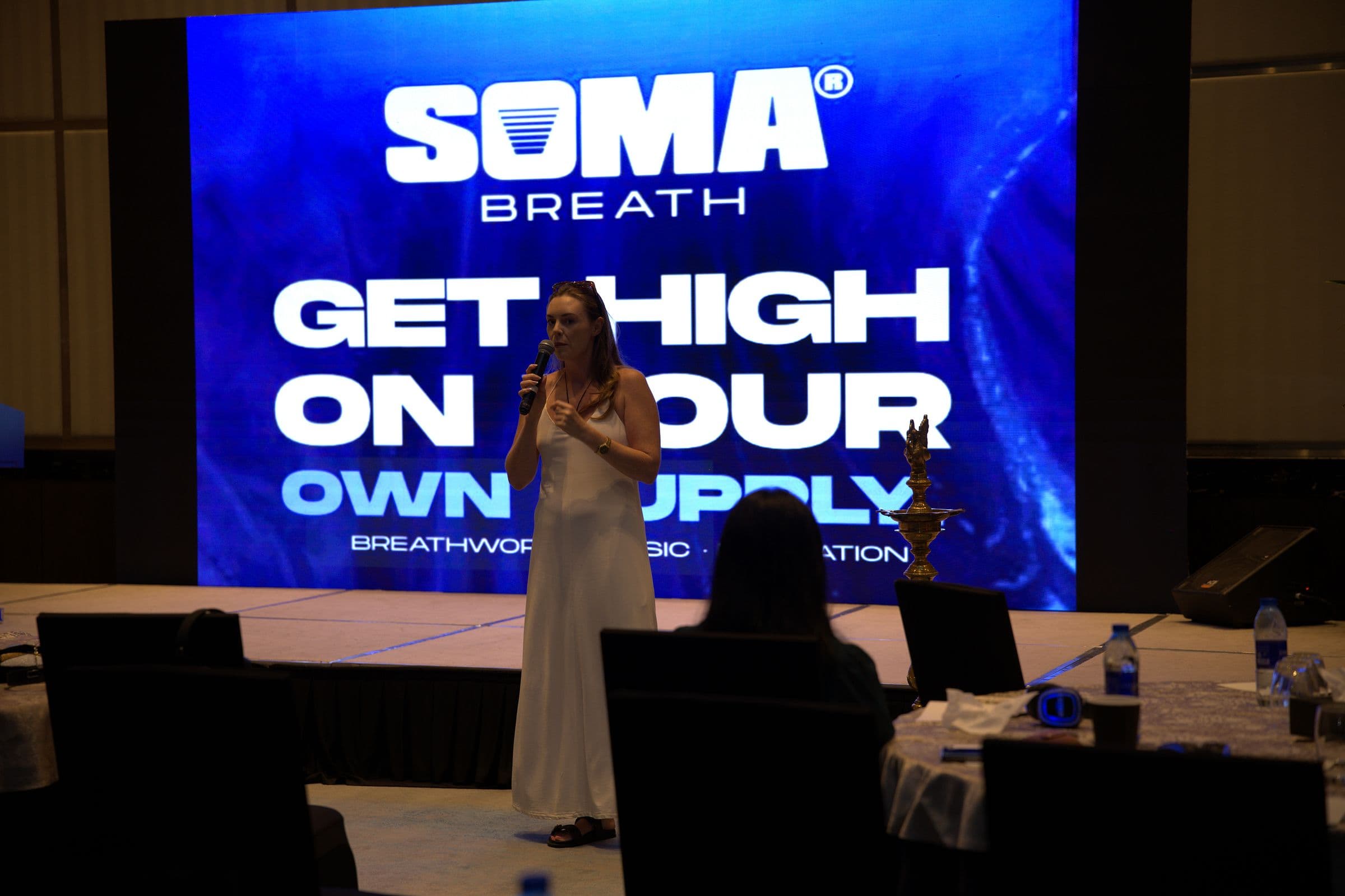 Lisa Moley's SOMA Breathwork session
